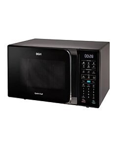 MICROONDAS BGH Q.CHEF 28L B228D20L GRILL NEGRO DIGITAL