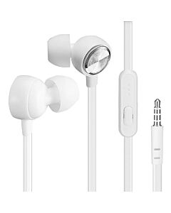 AURICULARES CON MICROFONO BLANCO DEKKIN