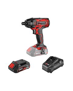 ATORNILLADOR DE IMPACTO INALAMBRICO DAIHATSU 20V + CARGADOR RAPIDO + BATERIA LITIO